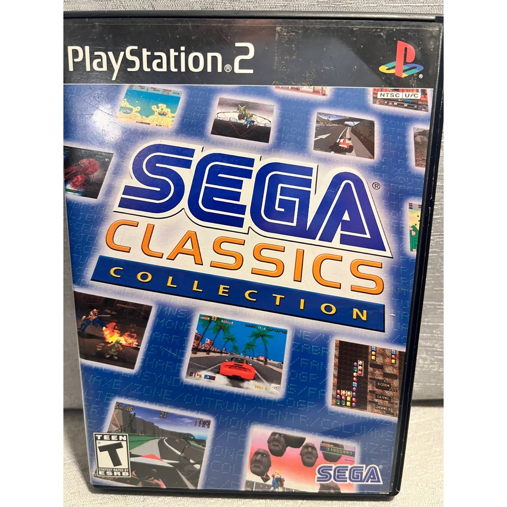 Sega Classics Collection Sony PlayStation 2 PS2 Game Outrun Golden Axe NTSC U/C